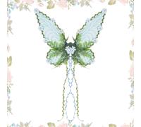 Fairy Wings - Costume da fata da donna con rampicanti, decorazioni per festival, cosplay, trucco, palcoscenico, spettacoli