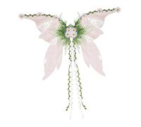 Fairy Wings, Woman Fairy Costume, 27.56x18.9 Inches Lightweight Shimmer Butterfly Wing Festivals, Party Supplies for Christmas Halloween Pride Garden Events, Parties, Holidays, Parades, Festival