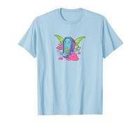 Fairycore Estetica Kawaii Fata Bara Pipistrello Pastello Goth Maglietta