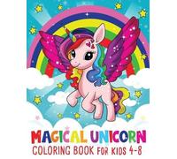Fairyland Books Magical Kawaii Unicorn Coloring Book (Tascabile)