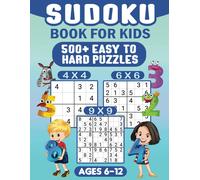 Fairyland Books Sudoku For Kids Ages 6-12 (Tascabile)