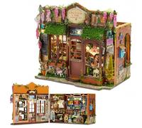 Fairyland Curiosity House, kit fai da te per casa delle bambole in miniatura, incantato da collezione, con dettagli vintage, design a libro, regalo avanzato per adulti (edizione standard)