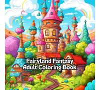 Fairyland Fantasy Coloring Book for Adults: Relaxing Fairytale Scenes, Enchanted Forests, Magical Castles & Mythical Creatures for Stress Relief and Mindfulness