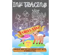 Fairyland Ink Tracing Adventure for Young Artists and Adults: Explore and Trace Whimsical Fairy Scenes to Spark Creativity and Imagination