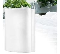 FairyPeach Tessuto Non Tessuto, 2x10m Tessuto TNT Verde per Piante, Copertura Antigelo Piante, Riutilizzabile Telo Protettivo Invernale per Piante, Resistente al Gelo, Insetti e Uccelli, Bianco