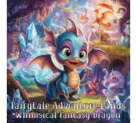 Fairytale Adventure Lands Whimsical Fantasy Dragon: Coloring Book for Adults and Teens