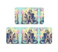 Fairytale Castle Cushioning mat set (2 pezzi) - un buon aiuto per stare in piedi in cucina e antiscivolo in bagno