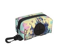 Fairytale Castle Pet viaggio sacchetto della spazzatura sacchetto di immagazzinaggio Essentials per escursioni o campeggio in campagna Assicuratevi un'esperienza piacevole