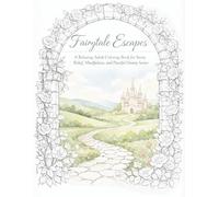 Fairytale Escapes: A Whimsical Coloring Book of Castles, Cozy Villages & Magical Paths for Relaxation