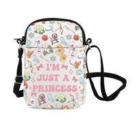 Fairytale Princess Inspire Borsa a tracolla WDW Borsa Messenger da viaggio Magic Castle Vacanze Regalo Principessa Fan Regalo, Aprile Cb Regno Unito