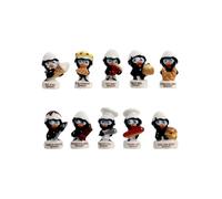 Faistongateau - fave tema Calimero Petit Gourmet - Fagioli da collezione per Galette de Re Epifania - Fagioli Multicolore