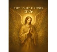 Faith-Based Planner 2026 - Christian Planner Weekly & Monthly | Bible Study, Prayer, Goal Tracker | Jan 2026 - Dec 2026 | 8.5" x 11" | Inspirational Scripture Journal Organizer for Women & Men