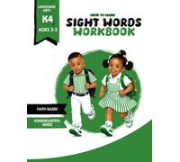 Faith Based Sight Words Workbook for Preschool and Kindergarten: 52 Dolch Primer Sight Words for Beginning Readers Ages 3-5