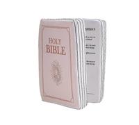 Faith Bible Pillow,Bible Pillow Book Plush That Opens, Pillow, Pillow,Book Shape Bible Verse Pillow
