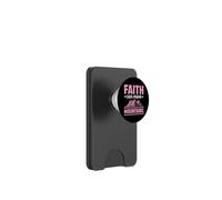 Faith Can Move Mountains Inspirational Christian Bibbia Citazione PopSockets PopWallet per MagSafe