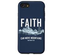 Faith Can Move Mountains - Matthew 17:20 Nature Inspiration Custodia per iPhone SE (2020) / 7/8