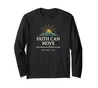 Faith Can Move Mountains, Matthew 17:20 Sunrise Christian Maglia a Manica