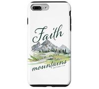 Faith Can Move Mountains - Matthew 17:20 Women Girls Nature Custodia per iPhone 7 Plus/8 Plus