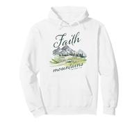 Faith Can Move Mountains - Matthew 17:20 Women Girls Nature Felpa con Cappuccio