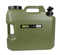 Faith Carp Tackle Tanica per acqua con rubinetto - 18 Ltr - 37x20x33cm - Verde - A norma alimentare - Maniglia - Rubinetto di scarico - Adatto per campeggio e pesca - Polietilene resistente