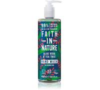 Faith In Nature Aloe Vera & Tea Tree Hand Wash sapone liquido per le mani 400 ml