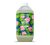 Faith In Nature Bagnoschiuma Naturale alla Rosa Selvatica, Ricostituente, Vegano, senza Parabeni e SLS, non Testato su Animali, Confezione di Ricarica da 5L