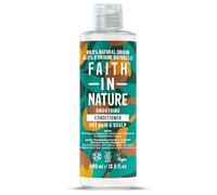 Faith In Nature Balsamo Naturale alla Jojoba, Lisciatore per Capelli e Cuoio Capelluto Secchi, Vegano e Cruelty Free, Senza SLS, Siliconi e Parabeni, 400 ml