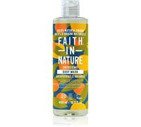 Faith In Nature Grapefruit & Orange gel doccia energizzante 400 ml