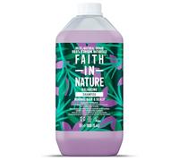 Faith In Nature Ricarica da 5 L di Shampoo Naturale alla Lavanda e Geranio, Bilanciante per Capelli e Cuoio Capelluto Normali, Vegano e Cruelty Free, Senza SLS, Siliconi o Parabeni