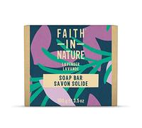 Faith In Nature Saponetta Naturale alla Lavanda, Rilassante, Vegana e Cruelty Free, Senza SLS e Parabeni, 100 g