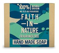 Faith in Nature Saponetta Naturale con Alghe Marine 100% Naturale, 100g, (Pacco da 3)