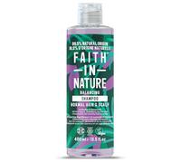 Faith in Nature Shampoo Naturale alla Lavanda & Geranio, Addolcente, Vegano e Non Testato su Animali, Senza SLS e Parabeni, Tutti i Tipi di Capelli, 400 ml