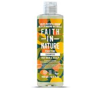 Faith in Nature Shampoo Naturale al Pompelmo & Arancia, Rinvigorente, Vegano e Non Testato su Animali, Senza SLS e Parabeni, Capelli Normali o Grassi, 400 ml