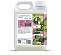 Faith In Nature Shampoo-Wild Rose 2.5L, trasparente