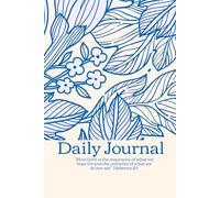 Faith Journal: A 120-Page Christian Guided Journal with Bible Verses & Self-Reflection Prompts for Daily Spiritual Growth