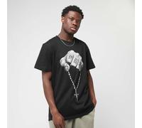 Mister Tee Faith Meets Strength Tee MT3769 L Nero