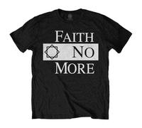 Faith No More - Rock Off officially licensed products Faith No More Classic Band Logo T Shirt Size L