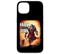 Faith Over Fear - David Goliath Epic Bible Comic Graphic Custodia per iPhone 13