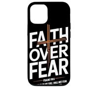 Faith Over Fear Psalms 118 6 The Lord Is On My Side Fede Custodia per iPhone 12/12 Pro