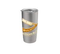 Faith Sharpens My Craft - Rasoio a mano libera Bicchiere termico in acciaio inox doppia parete