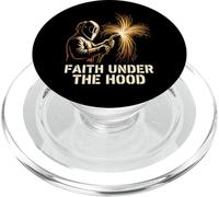 FAITH UNDER THE HOOD Design Saldatore PopSockets PopGrip per MagSafe