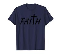 Faith with Cross God And Jesus Maglietta