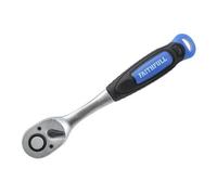 Faithfull 1.3cmD Quick Release Cricchetto Manico 72 Denti Impugnatura Morbida