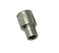 Faithfull 11mm Esagonale Presa 1.3cmD Standard Lunghezza Raso Cromato FAISOC1211