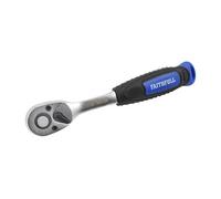 Faithfull 1cmD Quick Release Cricchetto Manico 72 Denti Impugnatura Morbida