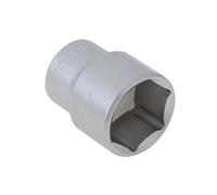 Faithfull 24mm Esagonale Presa 1.3cmD Standard Lunghezza Raso Cromato FAISOC1224