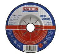 Faithfull 5023969205014 - Disco abrasivo (formato: 100x5x16 metallo)