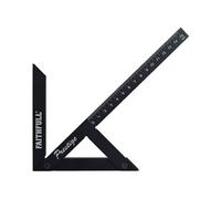 Faithfull 75R150 Prestige Centro Finder Calibro Alluminio Nero 150mm