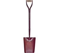 Faithfull All Steel Shovel Taper 2Myd - Pala quadrata ,marrone