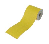 Faithfull Alluminio Ossido Carta Abrasiva Rotolo Giallo 115mm X 5m 60G FAIAR56